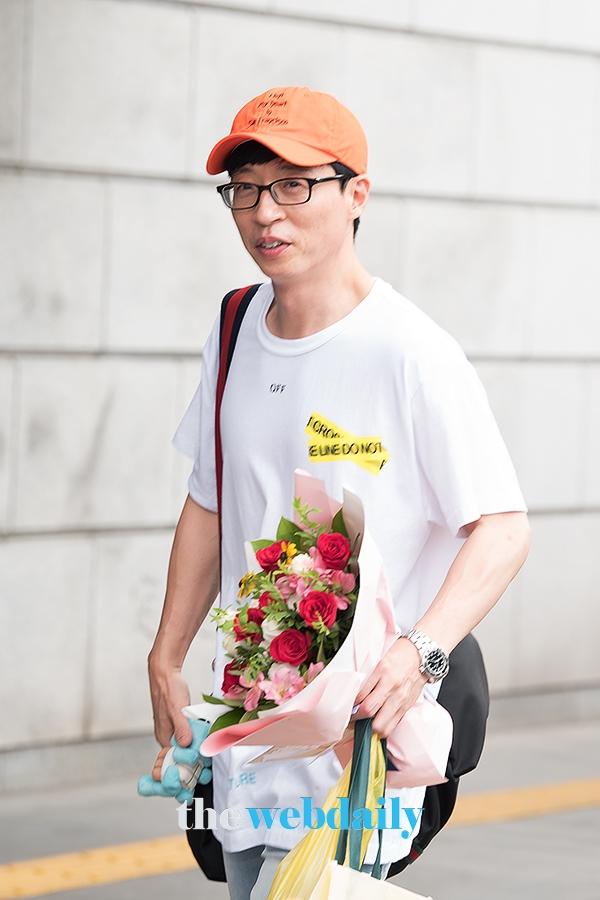 유재석, KBS '해피투게더3' 출근길