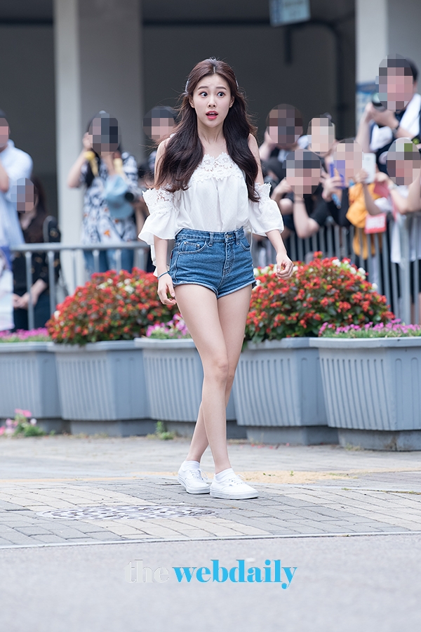 강혜원, Mnet ‘프로듀스48’출근길 현장