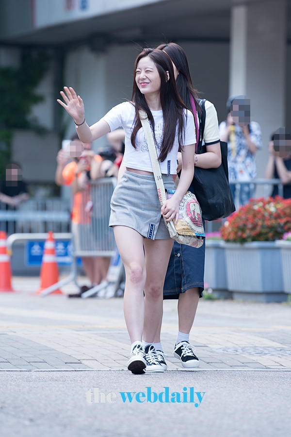 장규리, Mnet ‘프로듀스48’출근길 현장
