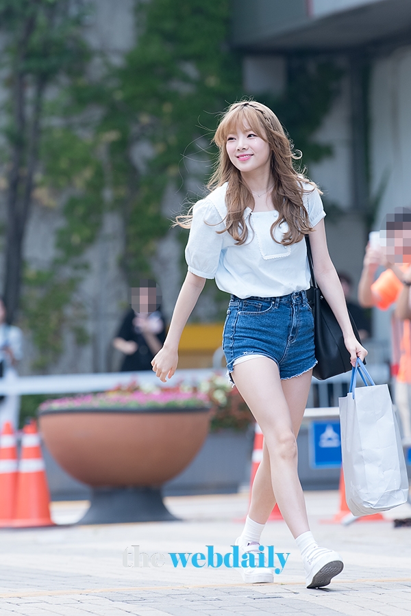 나고은, Mnet ‘프로듀스48’출근길 현장