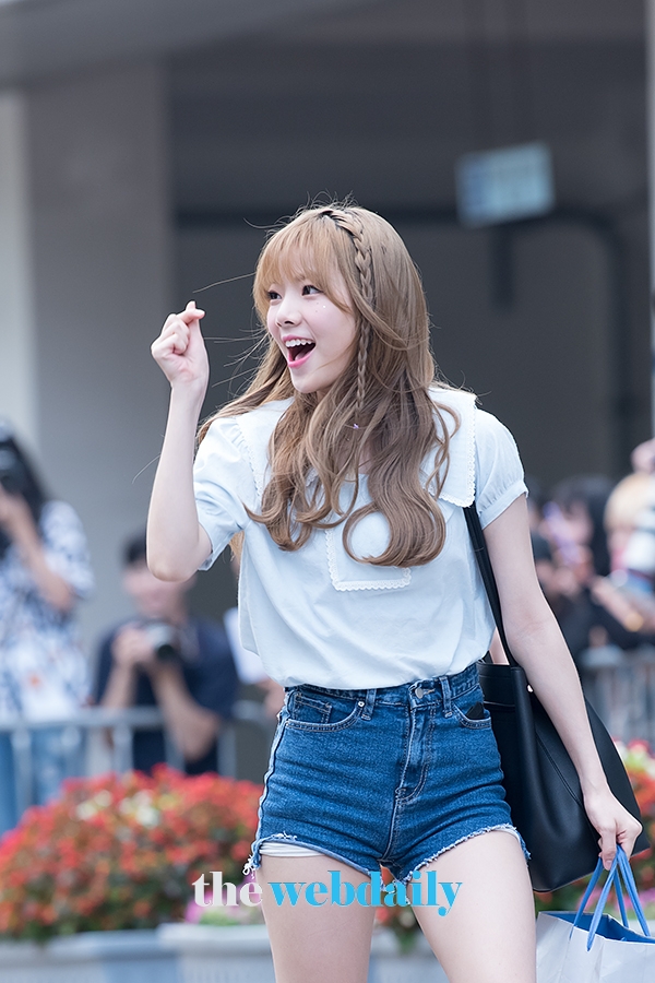 나고은, Mnet ‘프로듀스48’출근길 현장
