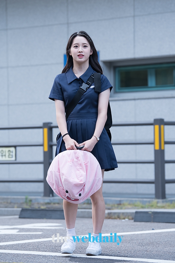 김나영, Mnet ‘프로듀스48’출근길 현장