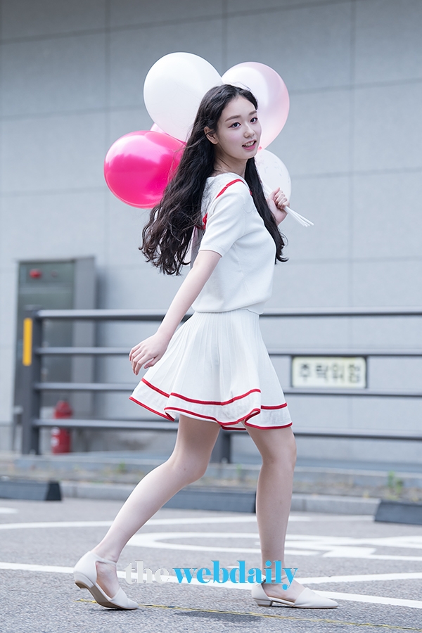김도아, Mnet ‘프로듀스48’출근길 현장