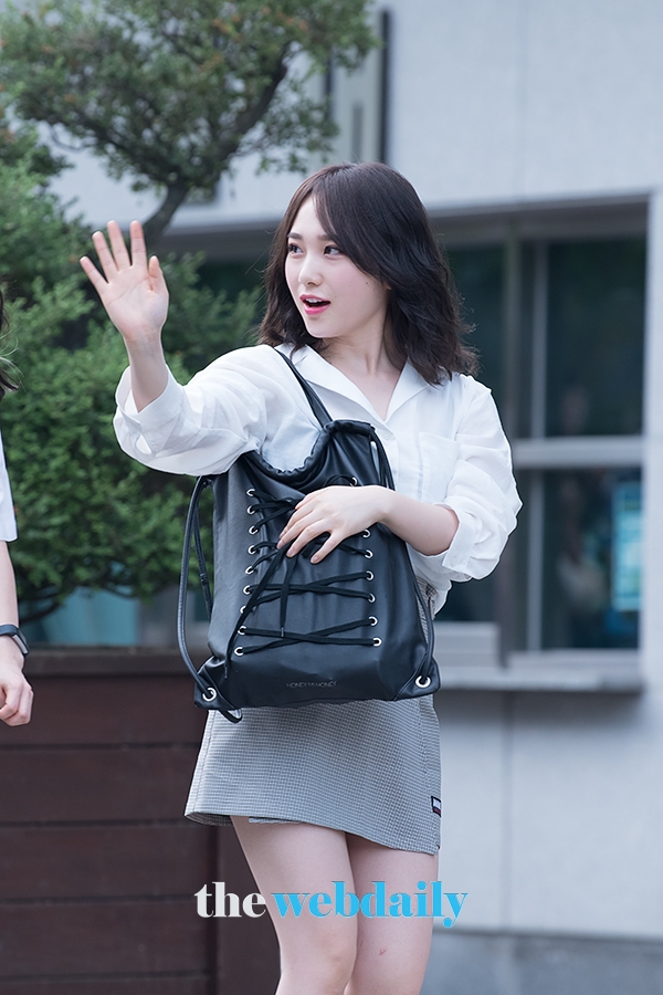 AKB48 타카하시쥬리, Mnet ‘프로듀스48’출근길 현장