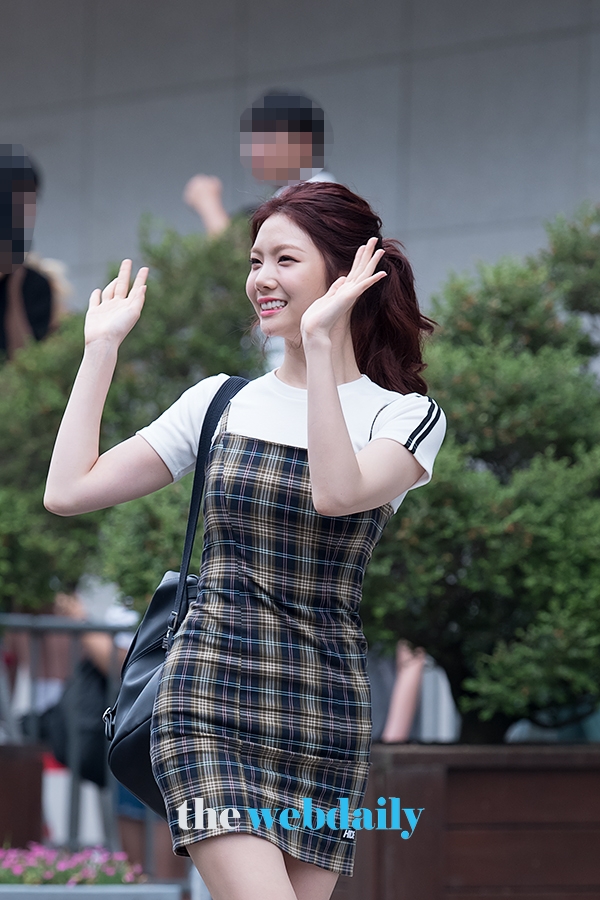 이가은, Mnet ‘프로듀스48’출근길 현장