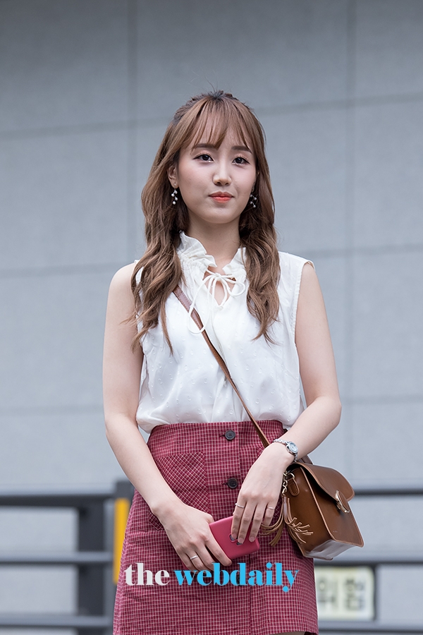 박해윤, Mnet ‘프로듀스48’출근길 현장