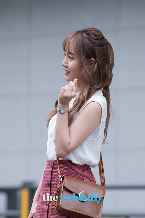 박해윤, Mnet ‘프로듀스48’출근길 현장