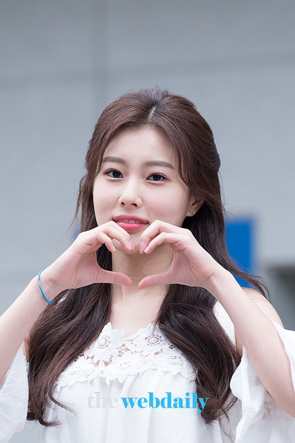 강혜원, Mnet ‘프로듀스48’출근길 현장