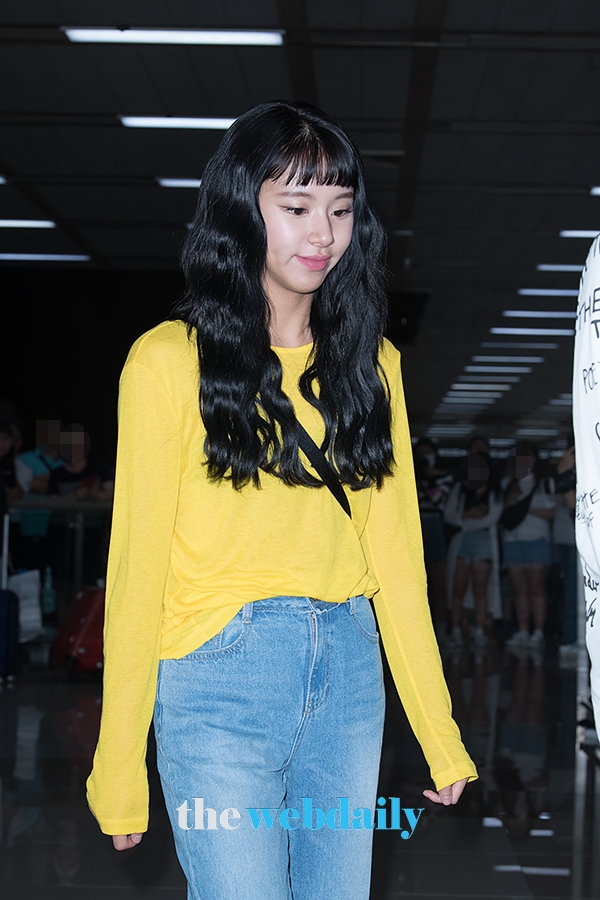 TWICE(트와이스) 채영, 김포국제공항 입국 현장
