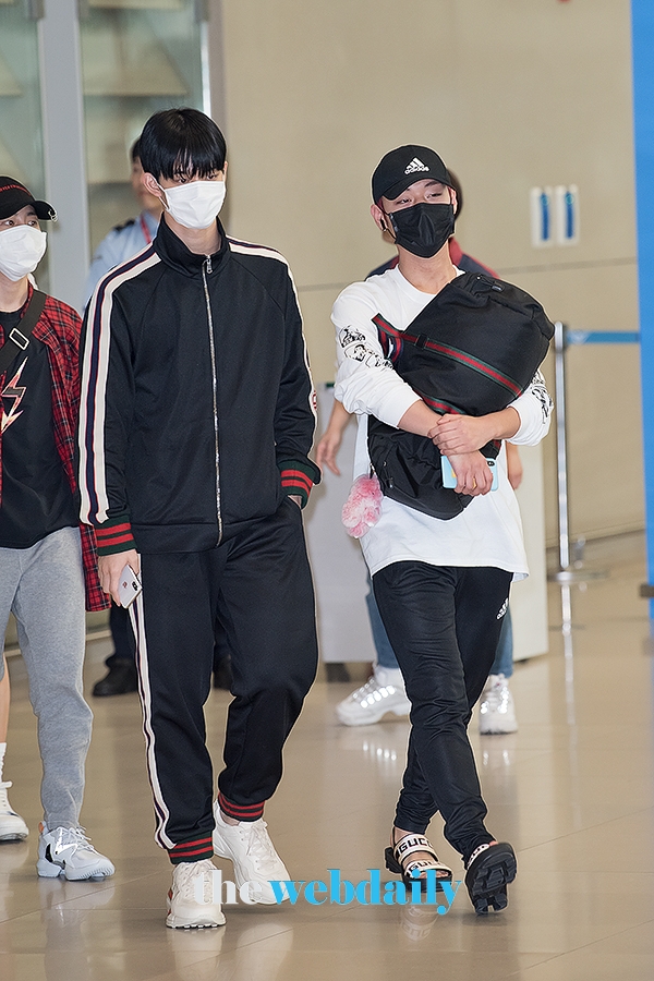 WannaOne(워너원) 배진영-박지훈, 인천국제공항 입국 현장