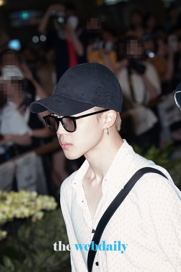 방탄소년단(BTS) 지민, 인천국제공항 입국 현장