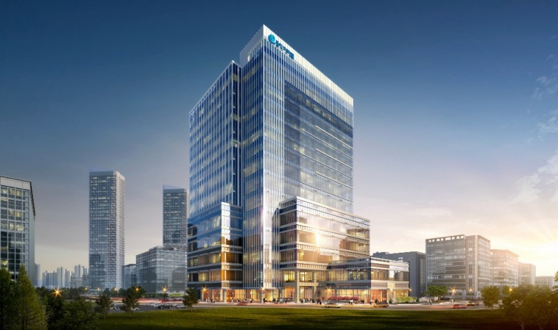 동익 미라벨타워 투시도.(사진=동익동탄피에프브이)