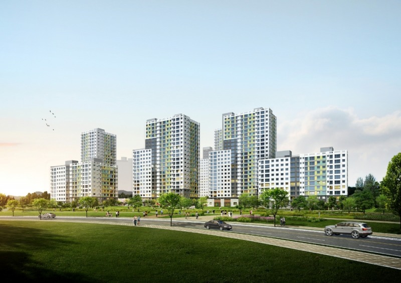 양주 옥정 모아미래도 파크뷰 투시도.(사진=모아종합건설)