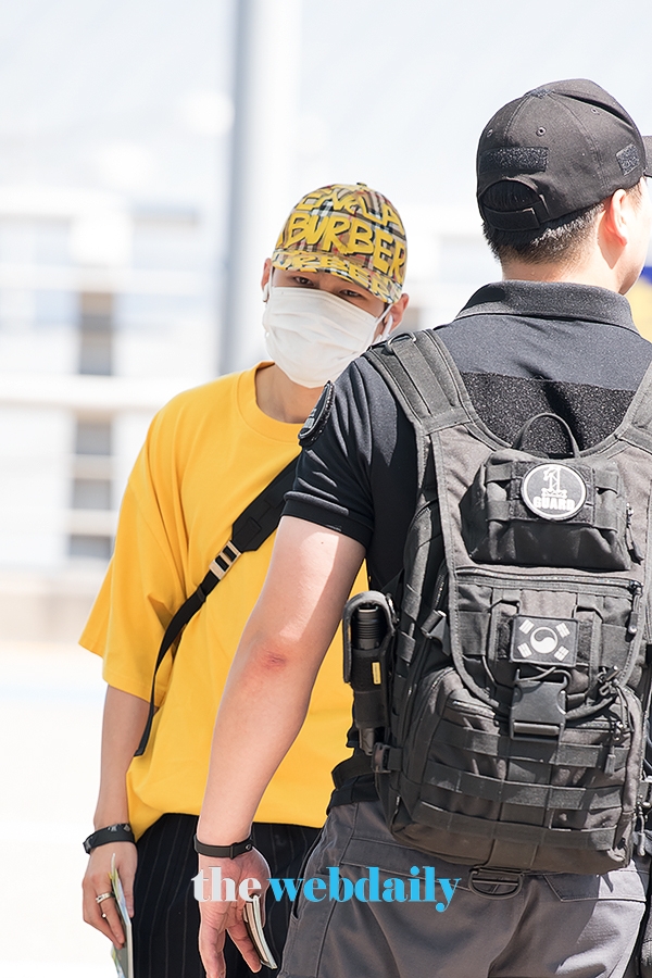 WannaOne(워너원) 하성운, 인천국제공항 출국 현장