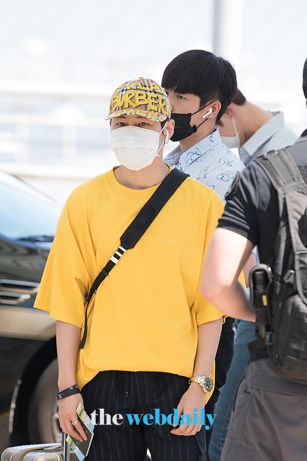 WannaOne(워너원) 하성운, 인천국제공항 출국 현장