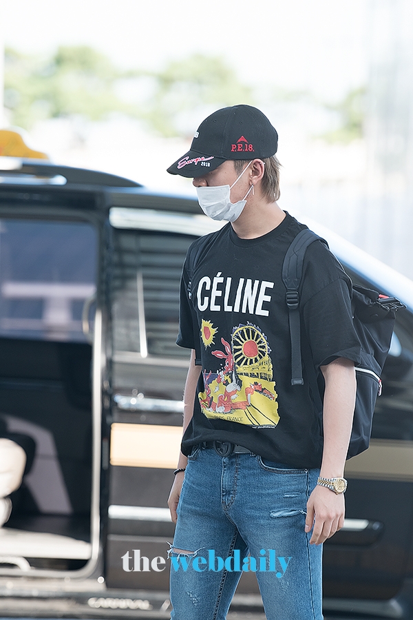 BAP(비에이피) 대현, 인천국제공항 출국 현장