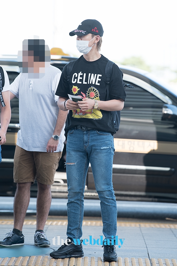 BAP(비에이피) 대현, 인천국제공항 출국 현장