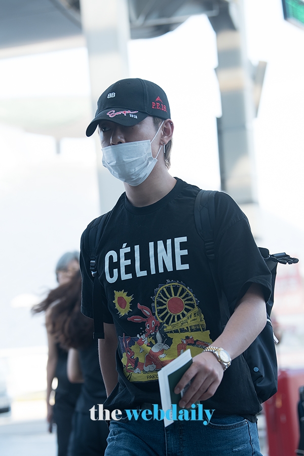 BAP(비에이피) 대현, 인천국제공항 출국 현장