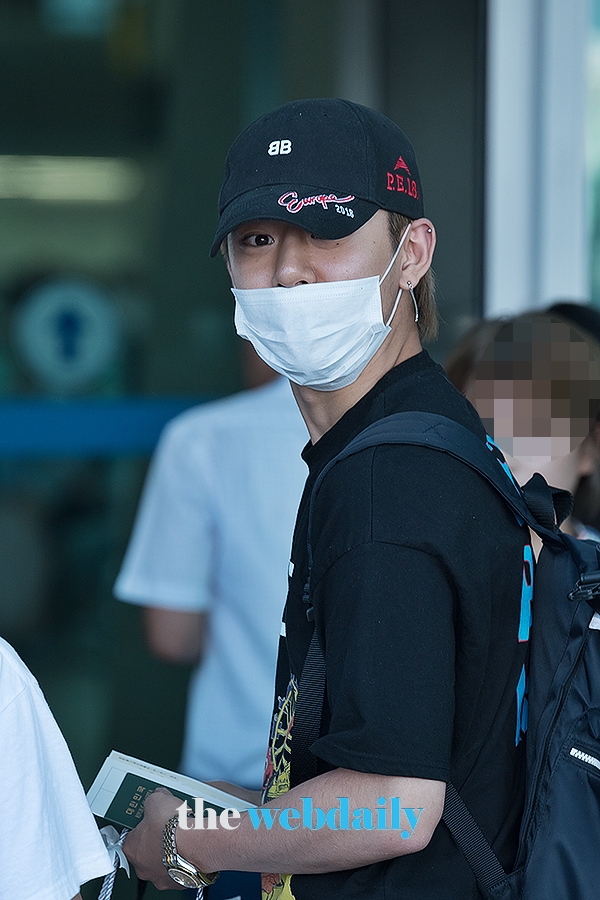 BAP(비에이피) 대현, 인천국제공항 출국 현장