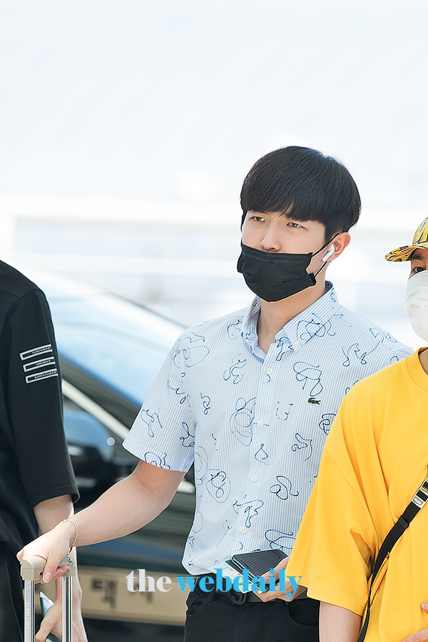 WannaOne(워너원) 김재환, 인천국제공항 출국 현장