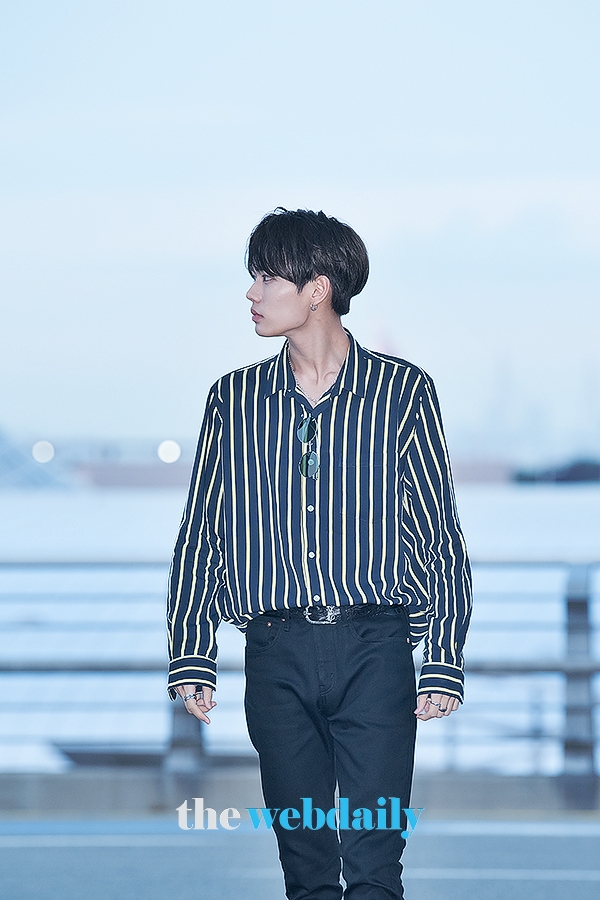 나인퍼센트 린옌준, 인천국제공항 출국 현장