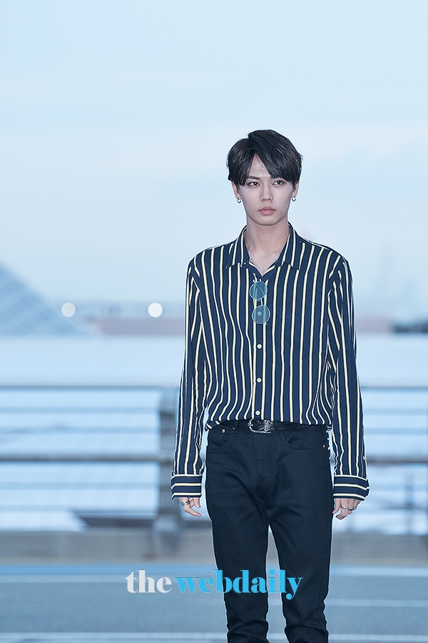 나인퍼센트 린옌준, 인천국제공항 출국 현장