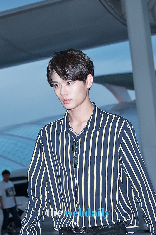 나인퍼센트 린옌준, 인천국제공항 출국 현장