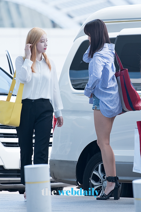TWICE(트와이스) 다현-미나, 인천국제공항 출국 현장