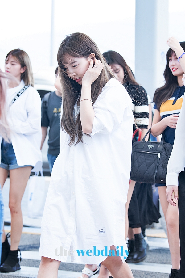 TWICE(트와이스) 나연, 인천국제공항 출국 현장