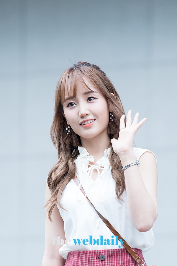 박해윤, Mnet ‘프로듀스48’출근길 현장