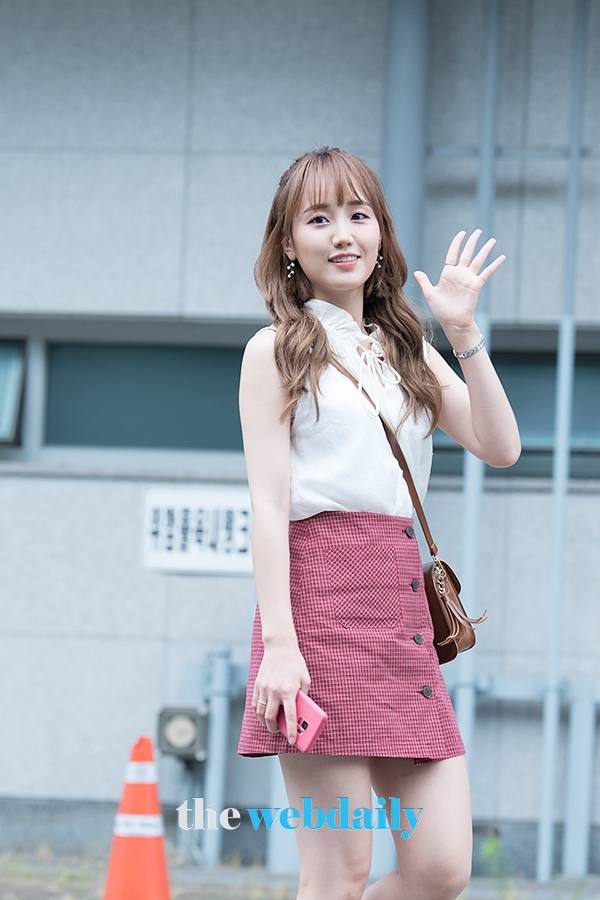 박해윤, Mnet ‘프로듀스48’출근길 현장