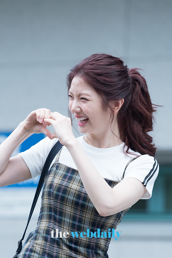 이가은, Mnet ‘프로듀스48’출근길 현장