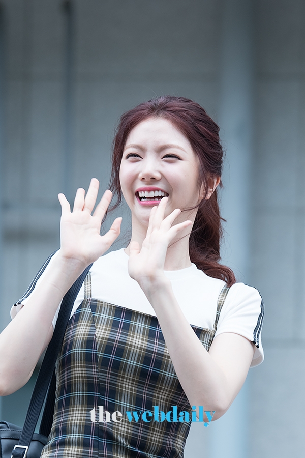 이가은, Mnet ‘프로듀스48’출근길 현장