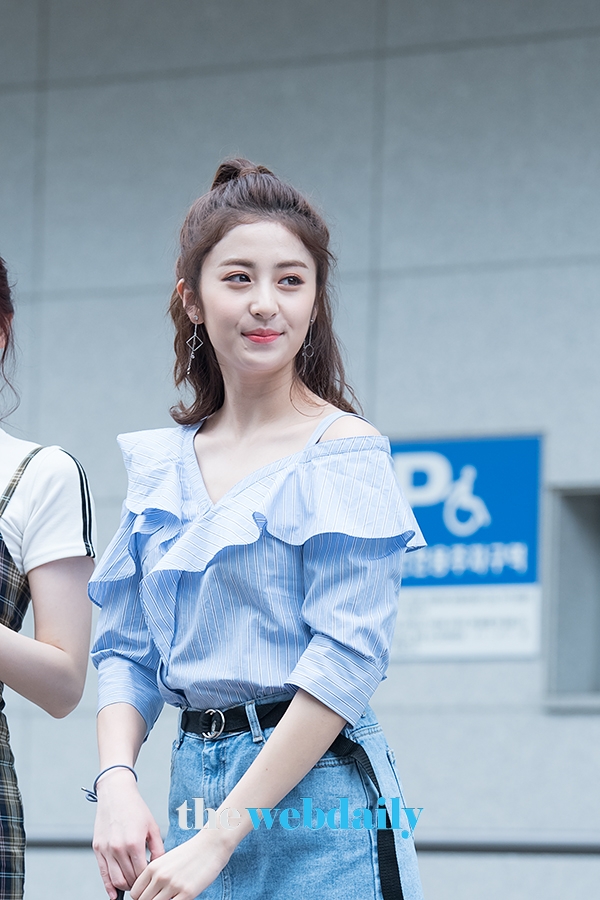 허윤진, Mnet ‘프로듀스48’출근길 현장