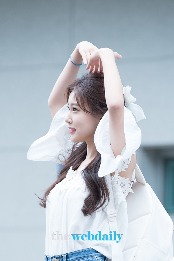 강혜원, Mnet ‘프로듀스48’출근길 현장