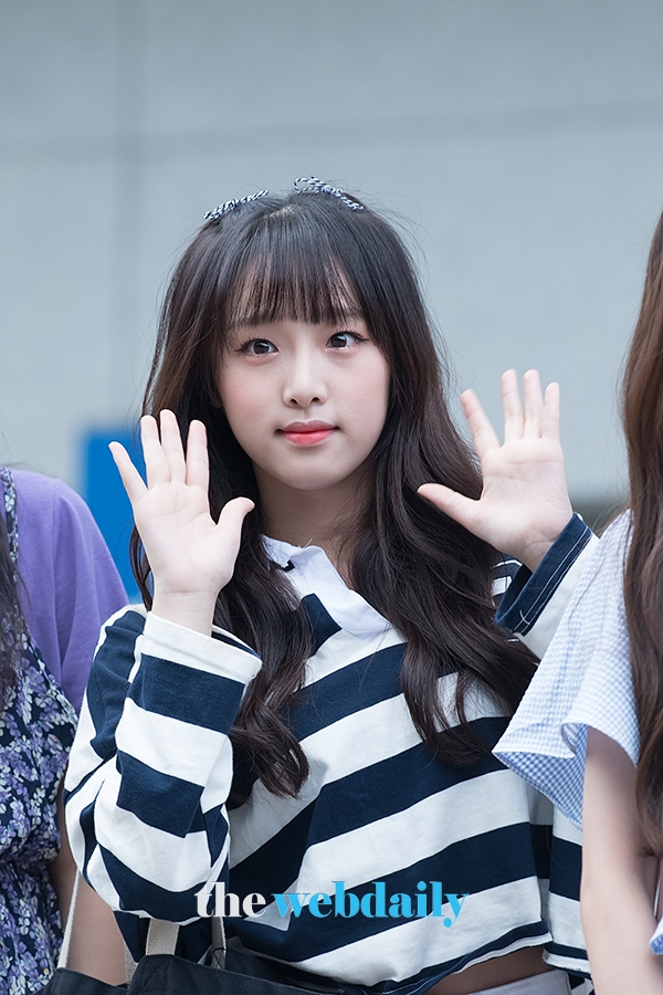 최예나, Mnet ‘프로듀스48’출근길 현장