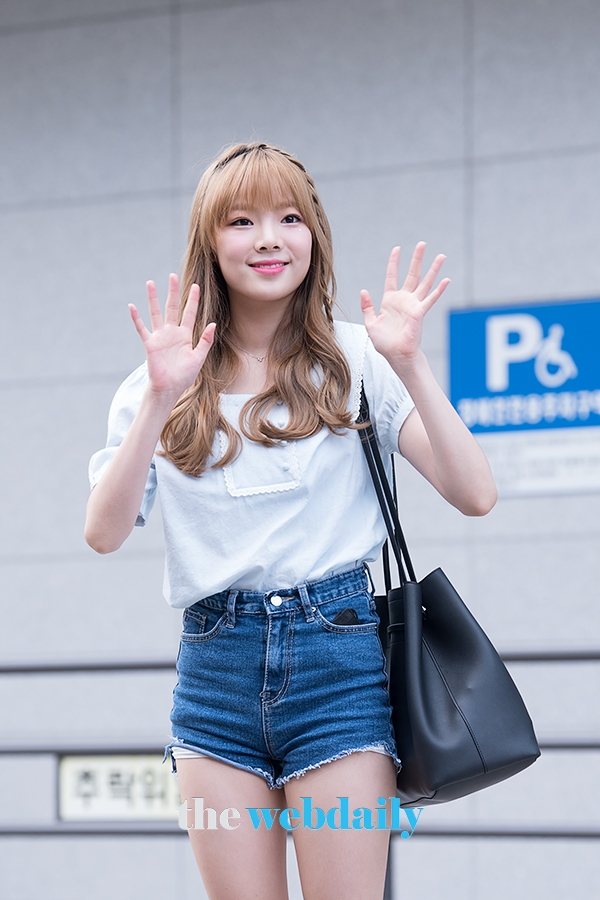 나고은, Mnet ‘프로듀스48’출근길 현장