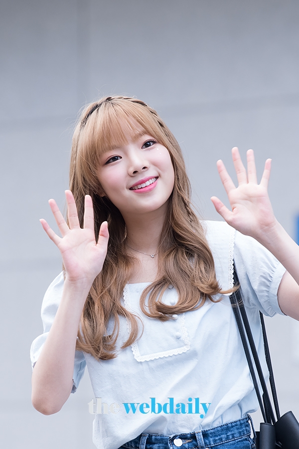 나고은, Mnet ‘프로듀스48’출근길 현장