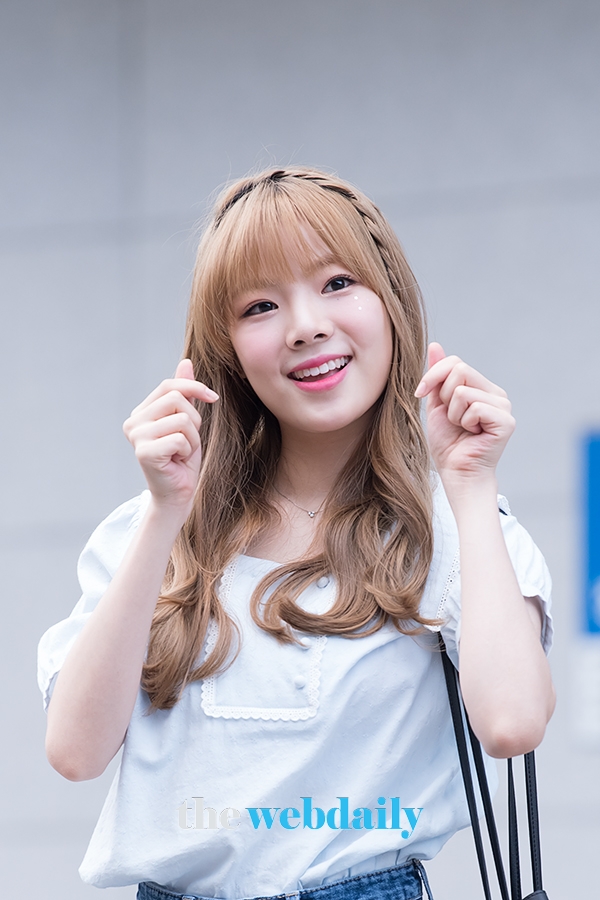 나고은, Mnet ‘프로듀스48’출근길 현장