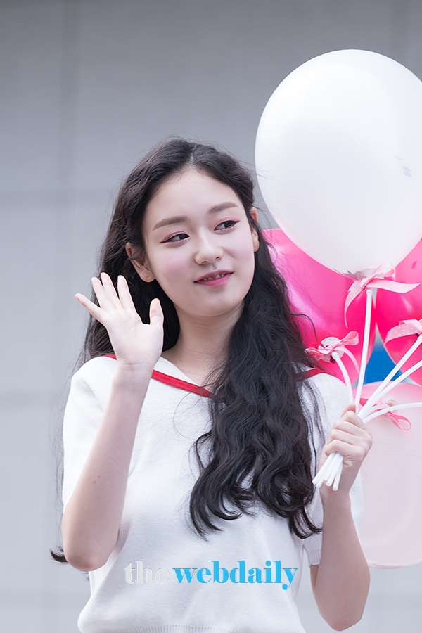 김도아, Mnet ‘프로듀스48’출근길 현장