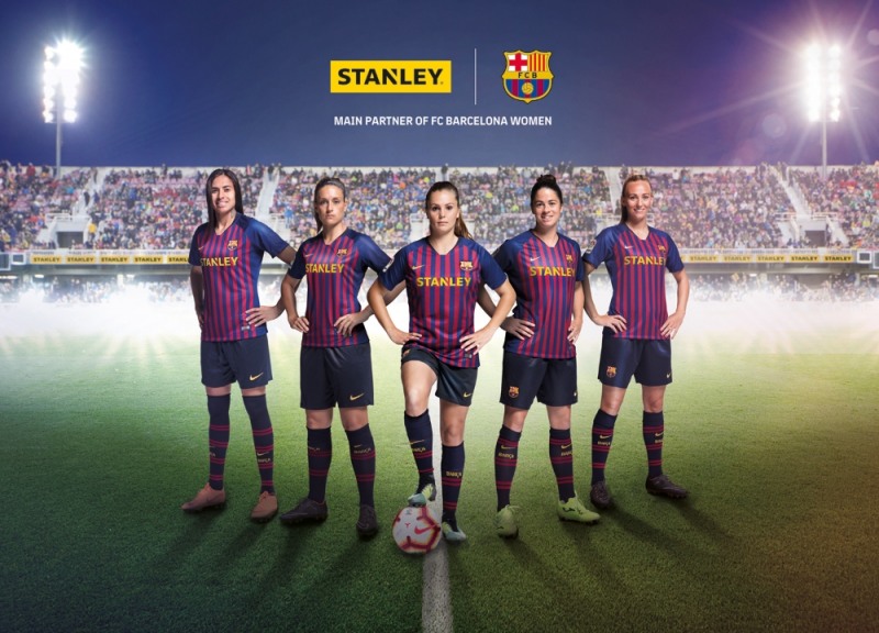 스탠리블랙앤데커, FC 바르셀로나 여성팀 최초 유니폼 메인 스폰서 협약 체결