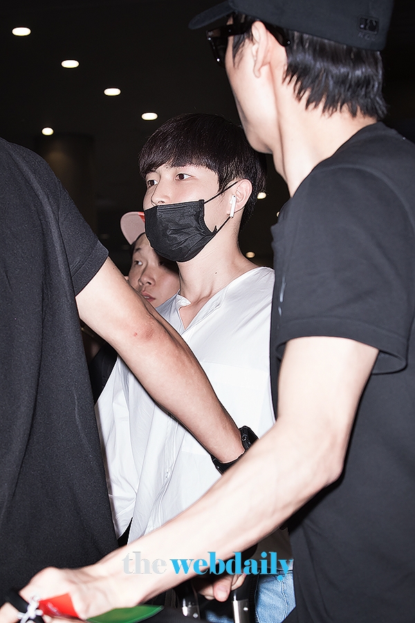 WannaOne(워너원) 김재환, 인천국제공항 입국 현장