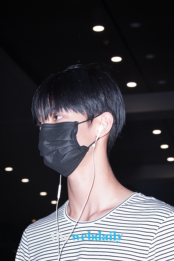 WannaOne(워너원) 배진영, 인천국제공항 입국 현장