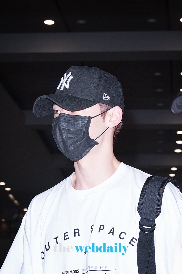 WannaOne(워너원) 황민현, 인천국제공항 입국 현장