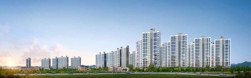 남악 오룡지구 호반베르디움 투시도.(사진=호반산업)