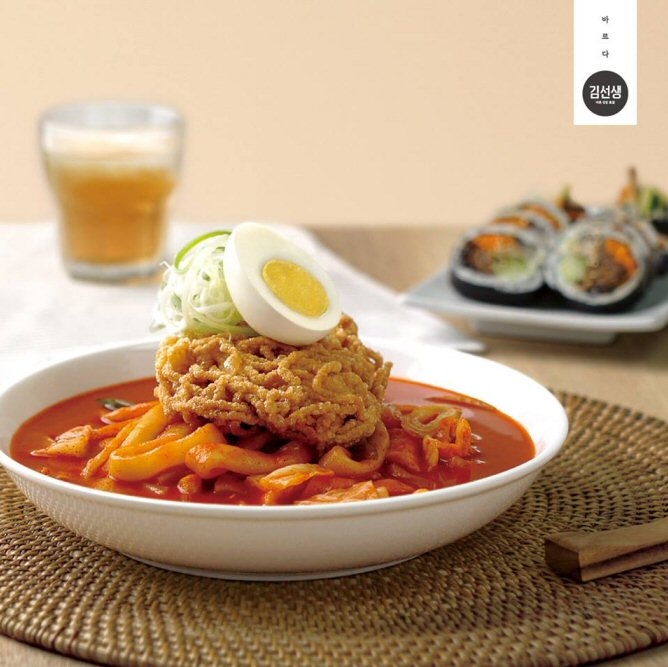 바르다김선생 가락떡볶이.(사진=죠스푸드)