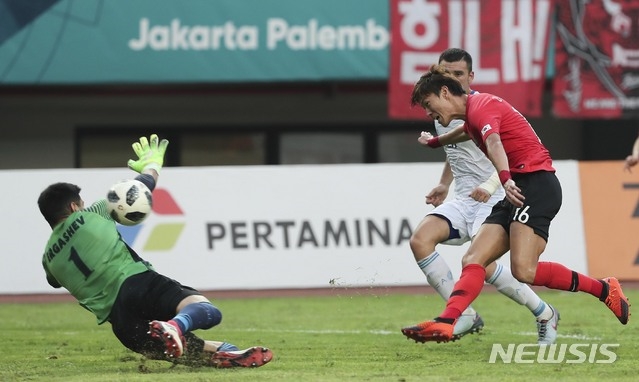 한국 우즈벡 하이라이트, 이른 아침까지 쏠리는 이목...황의조의 날