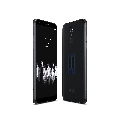 LG Q7 BTS 에디션 이미지. (사진=LG전자)
