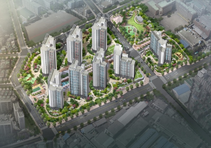 래미안 부천 어반비스타 조감도.(사진=삼성물산)