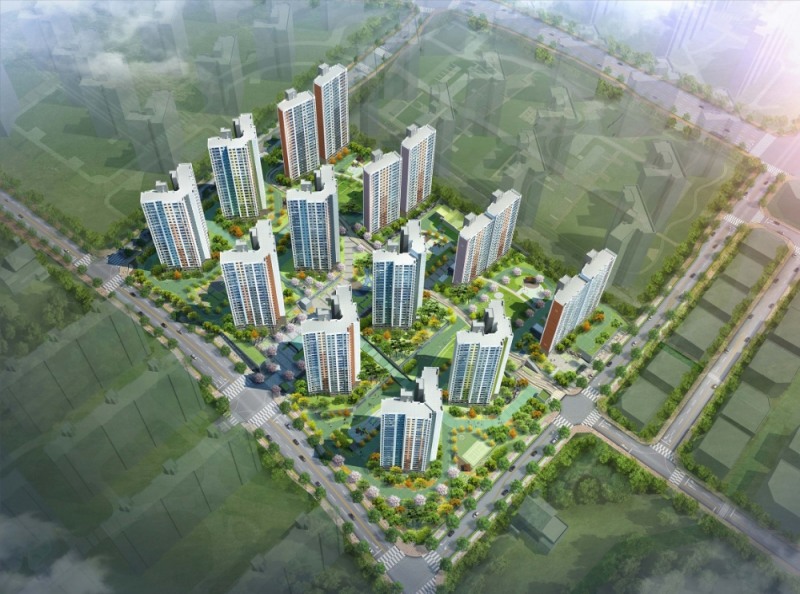 검단신도시 호반베르디움 조감도.(사진=호반산업)